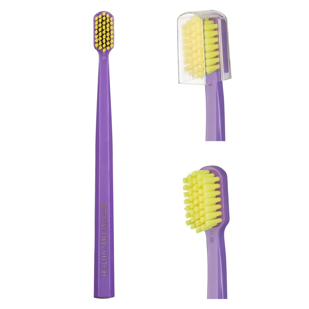 Healthy Smile Ultra Soft зубна щітка, Фіолетова